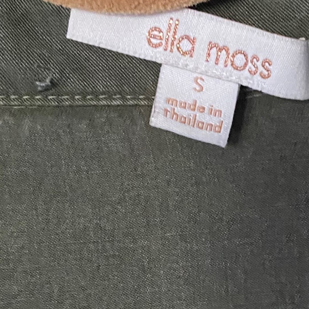 ELLA MOSS Utility Style Lightweight Jacket - Picture 2 of 11
